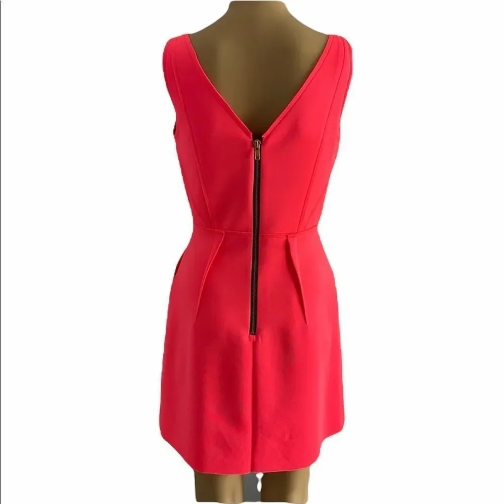 Stains Milly Hot Pink Cocktail Party Dress 4‎